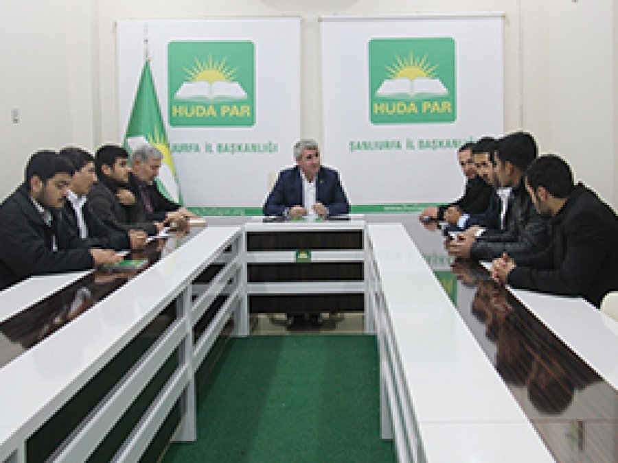 Saadet Partisi'nden HÜDA PAR'a ziyaret