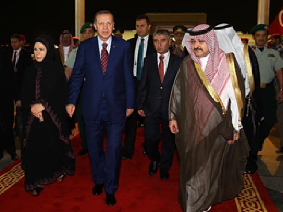 Cumhurbaşkanı Erdoğan, Suudi Arabistan'da
