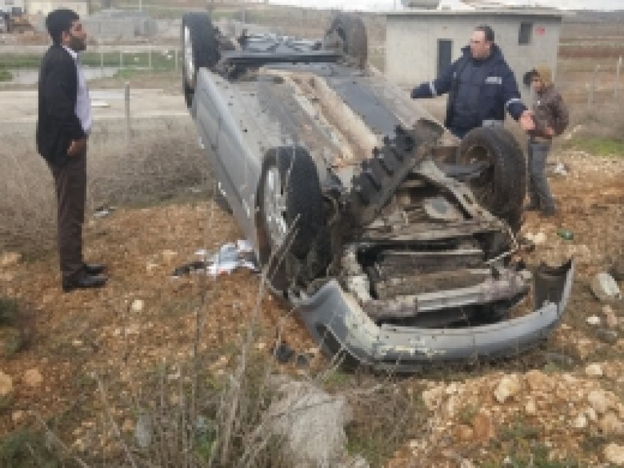 Midyat'ta trafik kazası: 1 yaralı