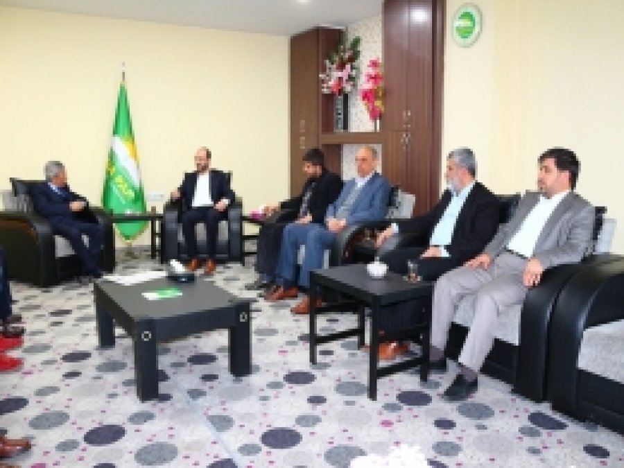 Cemal Toptancı, HÜDA PAR'ı ziyaret etti