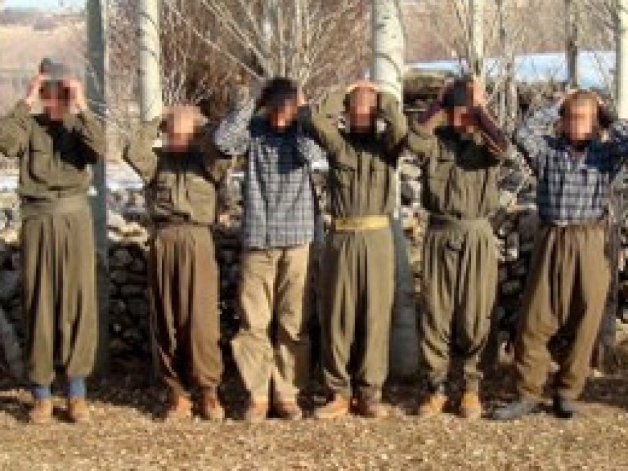 Silopi'de 7 PKK'ci teslim oldu