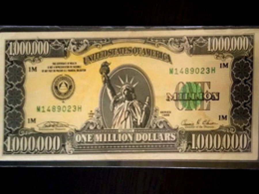 Manisa'da 1 milyon dolarlık banknot ele geçirildi