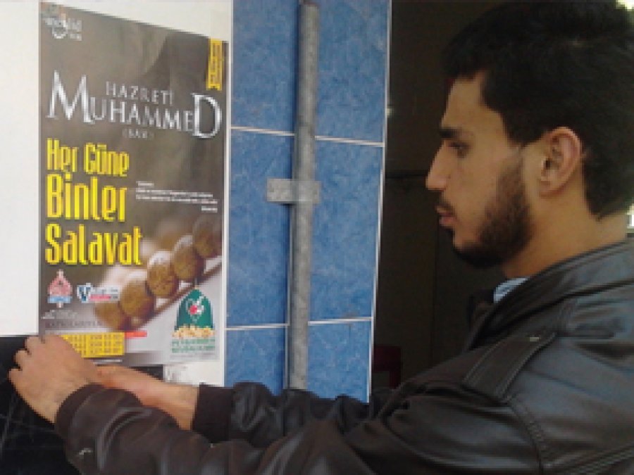 Ceyhan'da Peygambere Salâvat Kampanyası