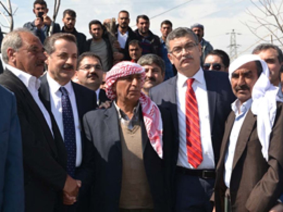 Viranşehir’de barış yemeği verildi 