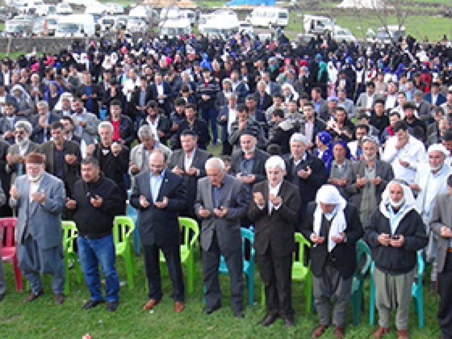 PKK'nın şehid ettiği Müslümanlar anıldı