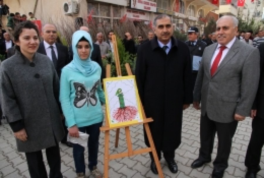 Yeşilli’de Ağaç Dikme Kampanyası  