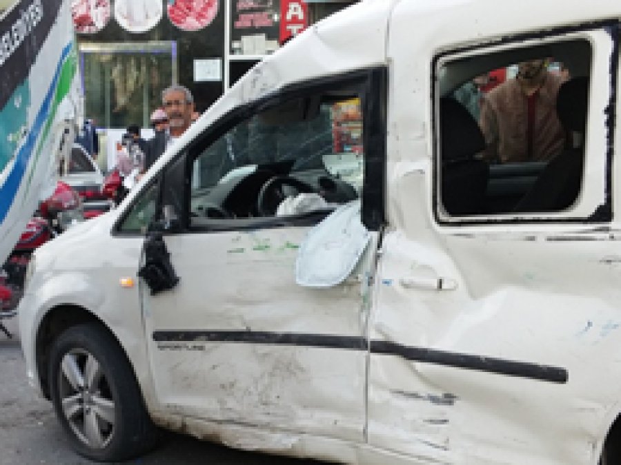 Şanlıurfa’da Trafik Kazası; 2 Yaralı