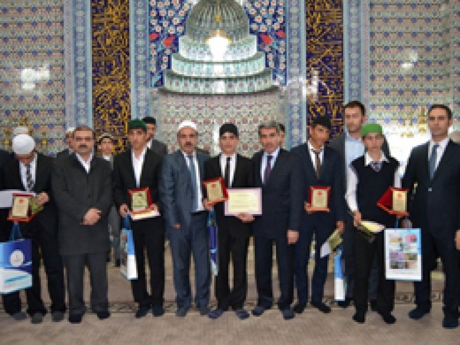 Bingöl’de Kur’an bülbülleri yarıştı