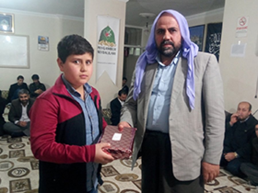 KPSS'de dereceye girenlere ödül verildi