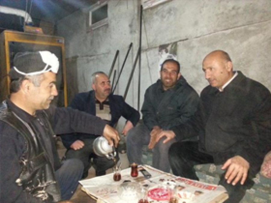 HÜDA PAR'dan kömür işçilerine ziyaret