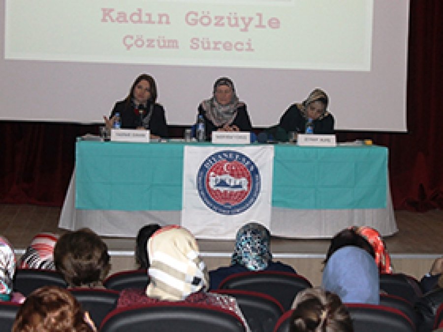 'Kadınlar barış için öncü olmalı'