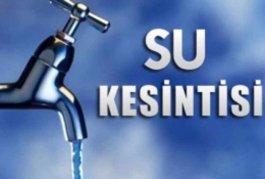 Antep'te elektrik kesintisinden sonra su kesintisi