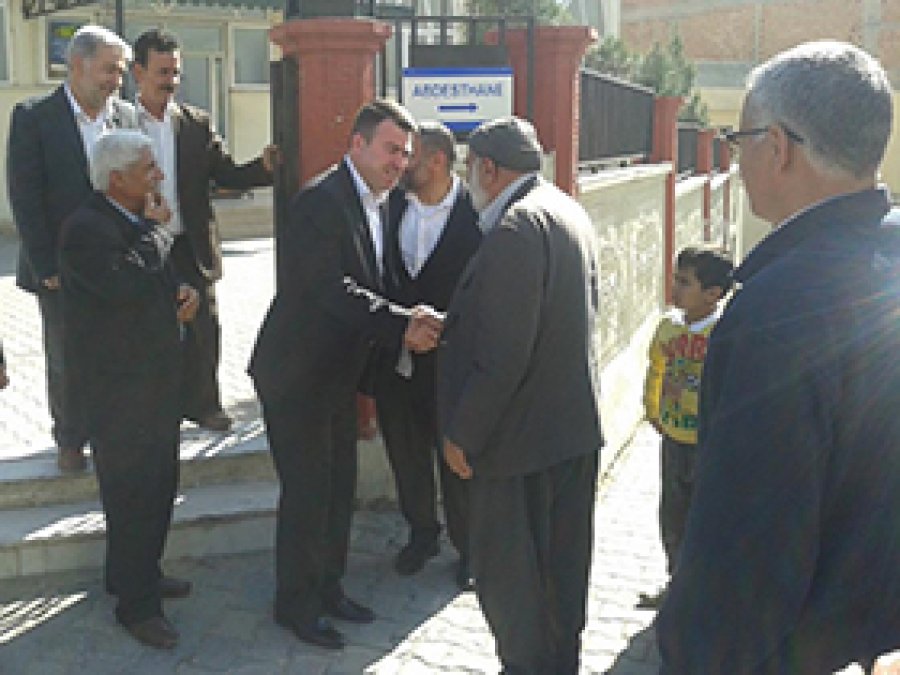 Hür aday Yavuz'dan taziye ziyareti