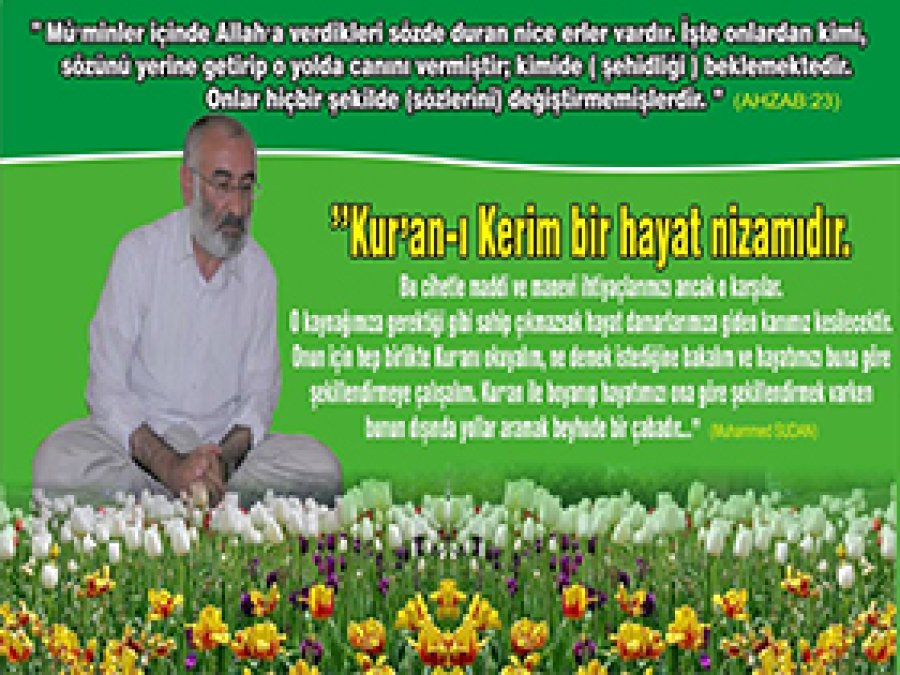 Muhterem Sudan hocayı rahmetle anıyoruz