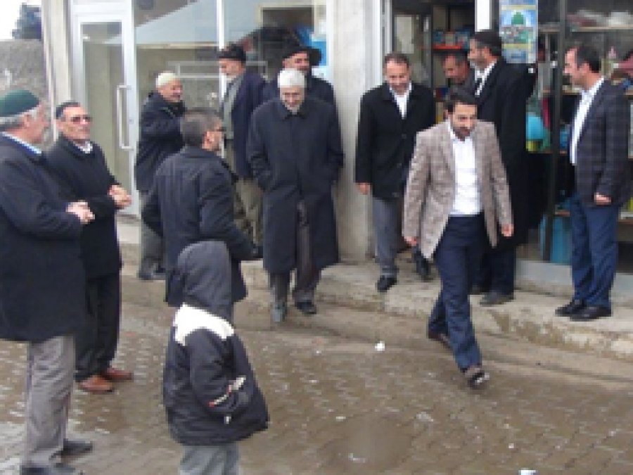 Bingöl bağımsız adayı Şahin’den esnaf ziyaretleri