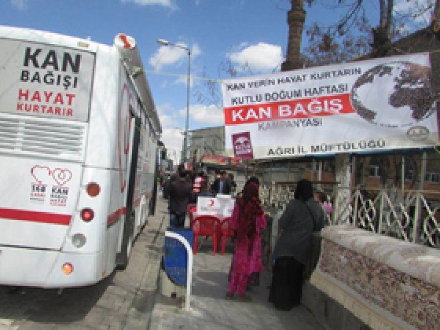 Kızılay'dan kan bağışı kampanyası