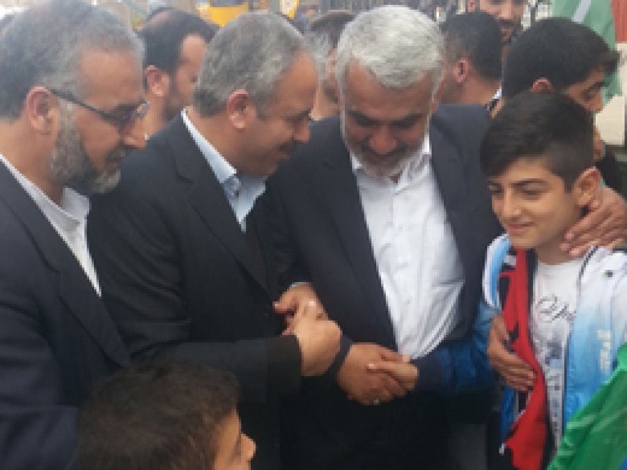  Mevlid alanında Hür Adaylara sevgi seli