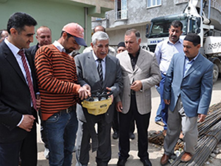 Batman'da çok amaçlı caminin temeli atıldı