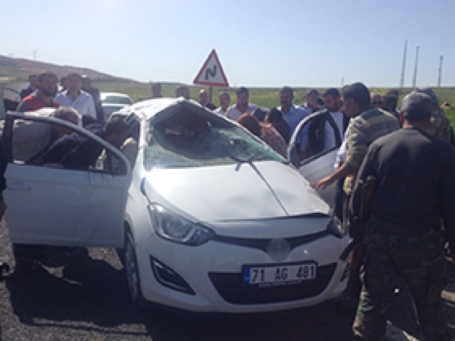 Diyarbakır'da trafik kazası: 2 yaralı
