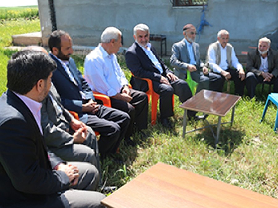 Yapıcıoğlu'ndan köy ziyaretleri