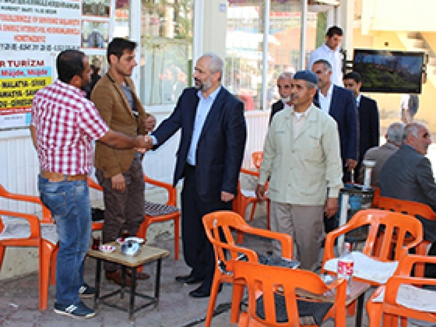 Aydın Gök'ten Beşiri esnafına ziyaret