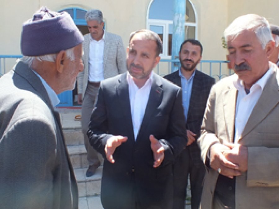 Hür Aday Şahin, Adaklı ve Sancak'ı ziyaret etti