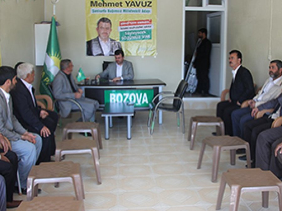 Yavuz, Bozova Kaymakamını ziyaret etti
