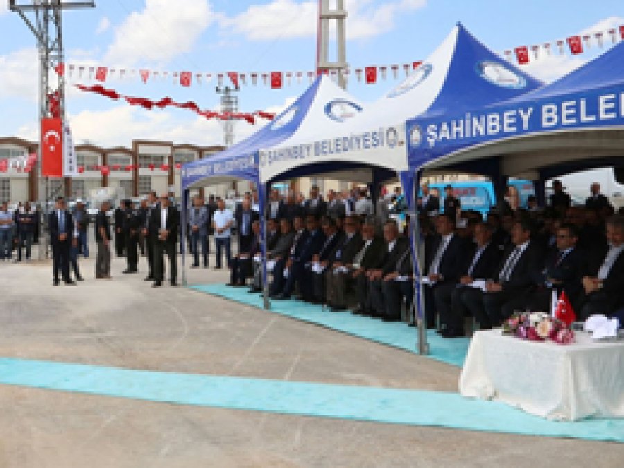 Antep Sanayi Sitesine yaptırılacak Caminin temeli atıldı
