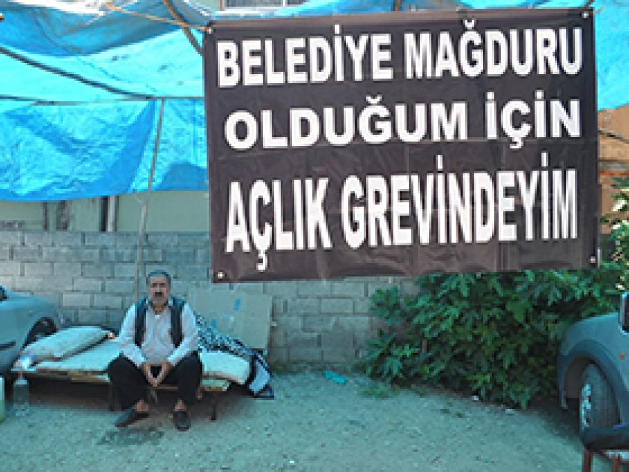 HDP mağduru, 4 gündür açlık grevinde