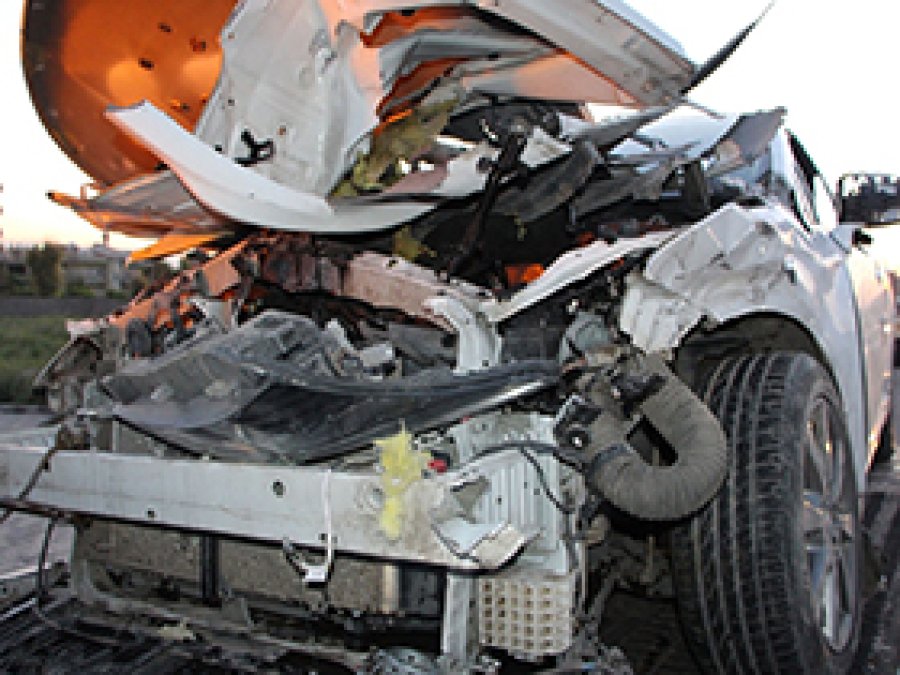Silopi'de trafik kazası: 2 Yaralı