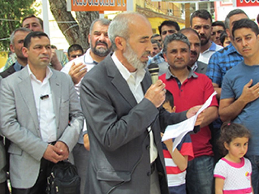 Siverek'te idam cezaları protesto edildi
