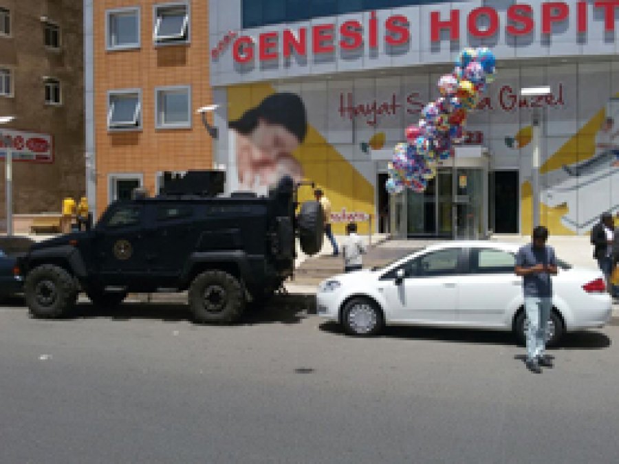 Diyarbakır'da skandal gözaltı girişimi