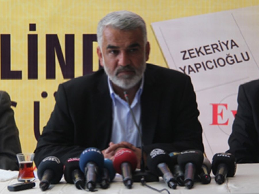 Yapıcıoğlu, seçim beyannamesini açıkladı
