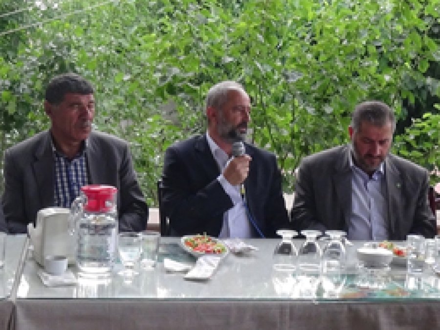 Aydın Gök Kozluk’ta kanaat önderleriyle buluştu