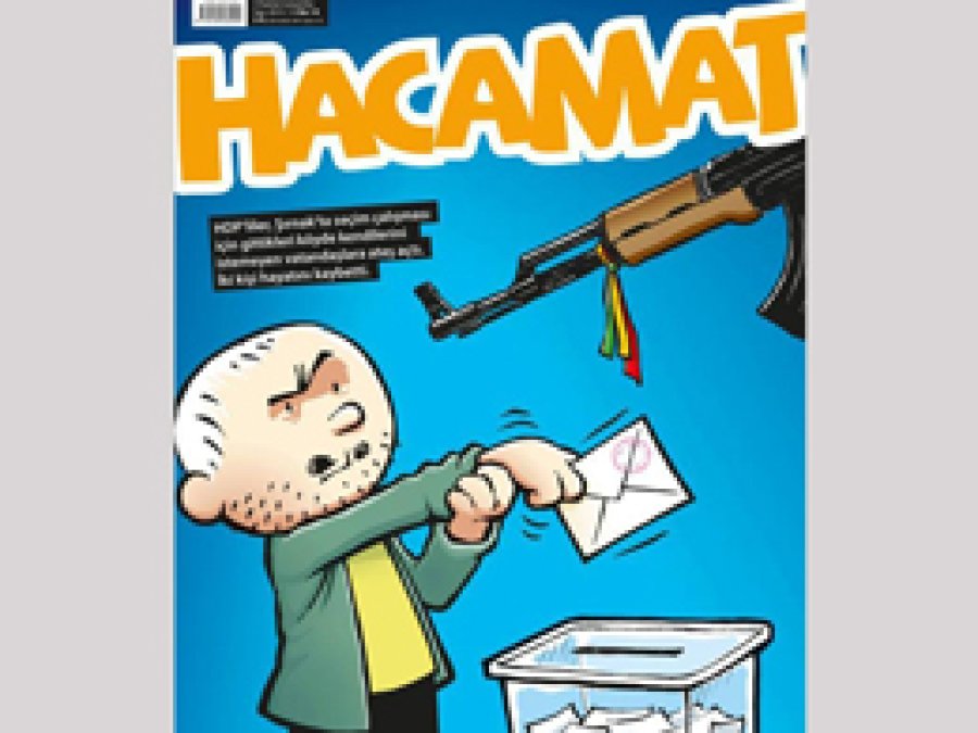 Mizah dergisi Xanıké köyünü kapak yaptı