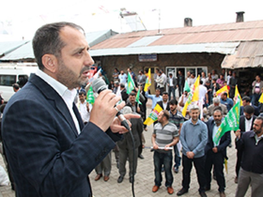 Said Şahin Adaklı ve Yedisu'yu ziyaret etti