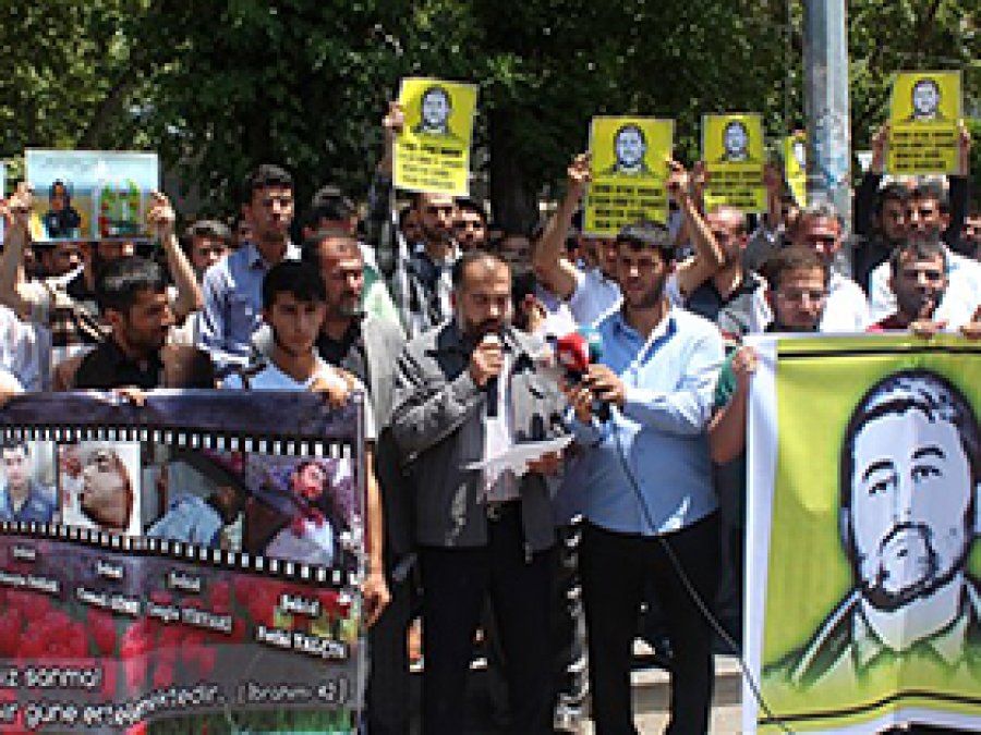 Adıyaman'da Aytaç Baran suikastı tel'in edildi