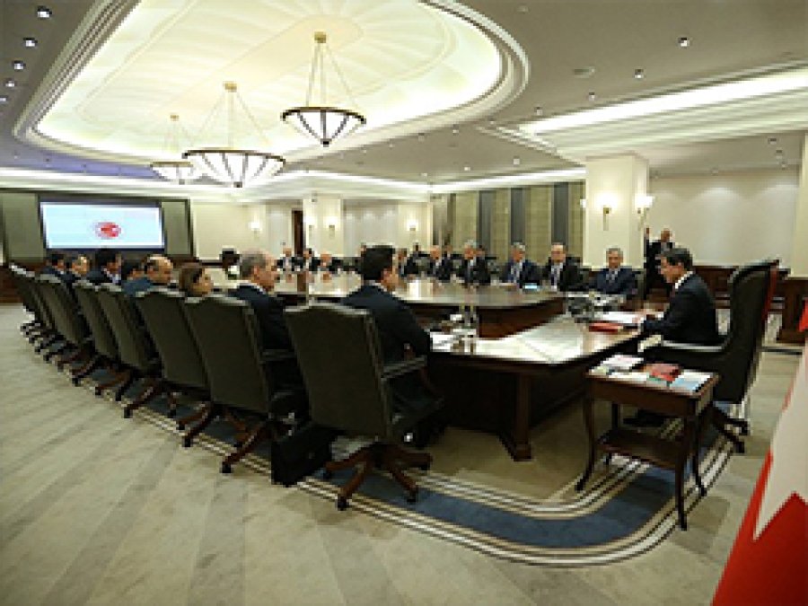 Seçimlerden sonra ilk kez toplandı