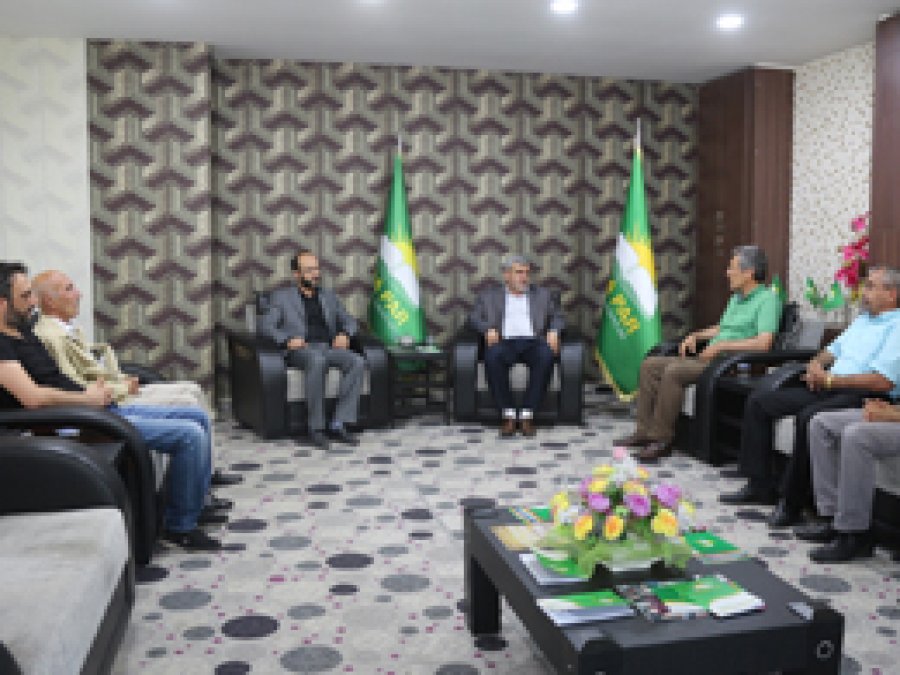 HAK PAR’dan HÜDA PAR’a taziye ziyareti