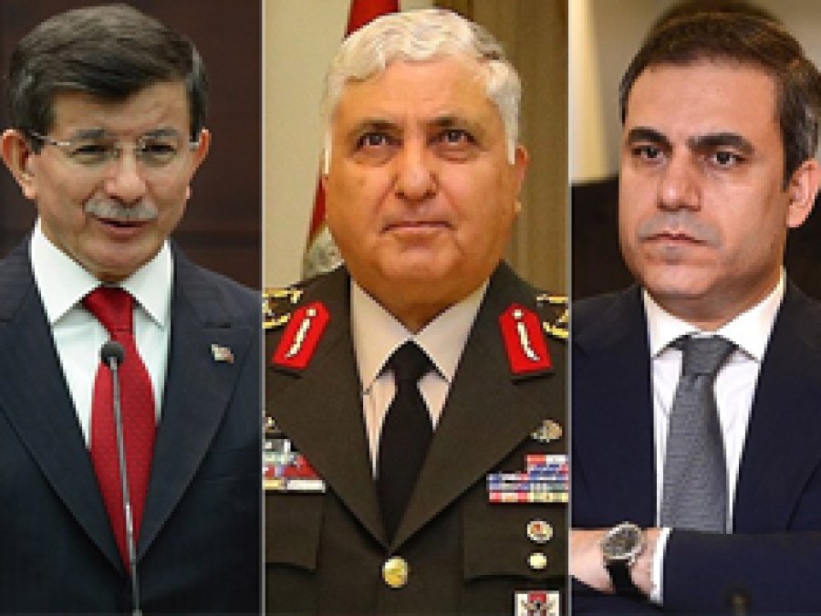 Davutoğlu Orgeneral Özel ve Fidan ile görüştü