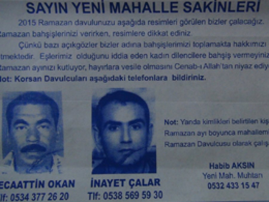 Sahte davulculara karşı ilginç yöntem
