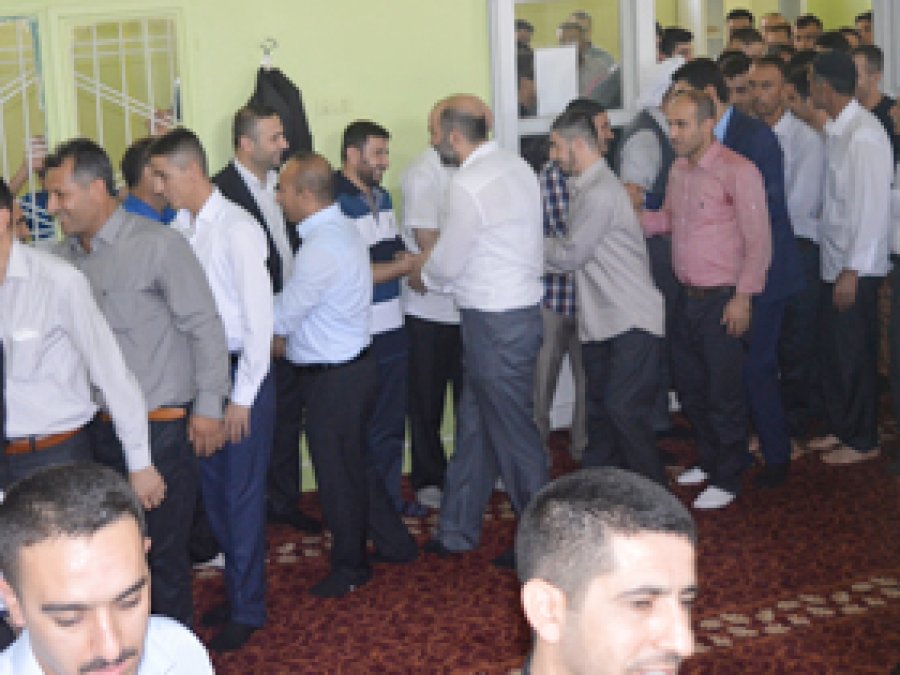 Cizre'de toplu bayramlaşma programı düzenledi
