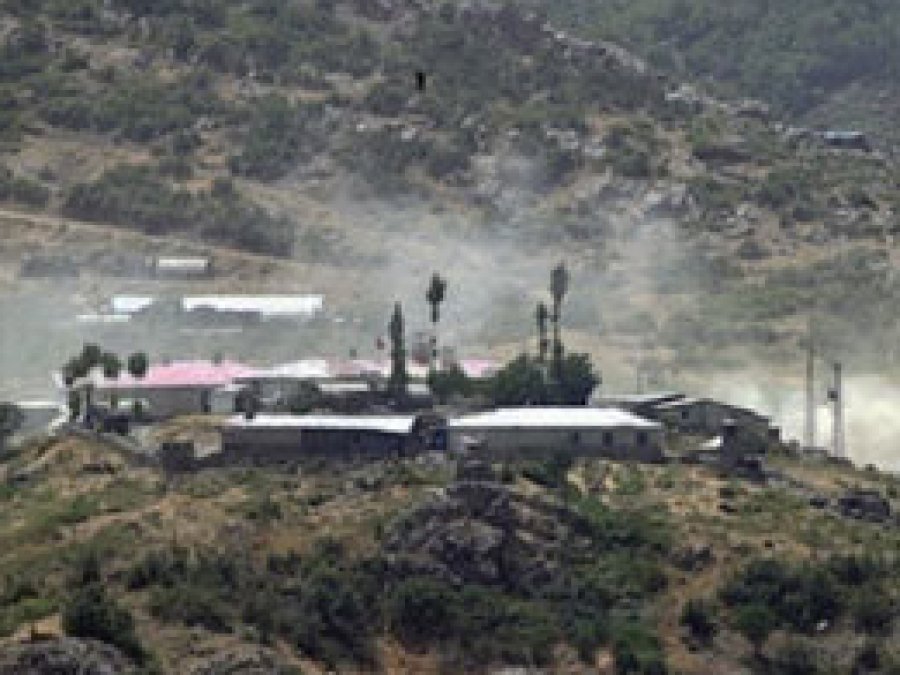 Tunceli'de jandarma karakoluna taciz ateşi