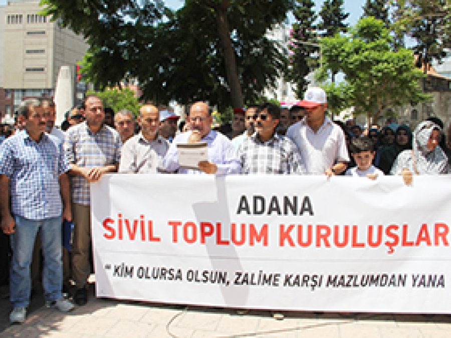 Adana'daki STK'lar PKK cinayetini kınadı