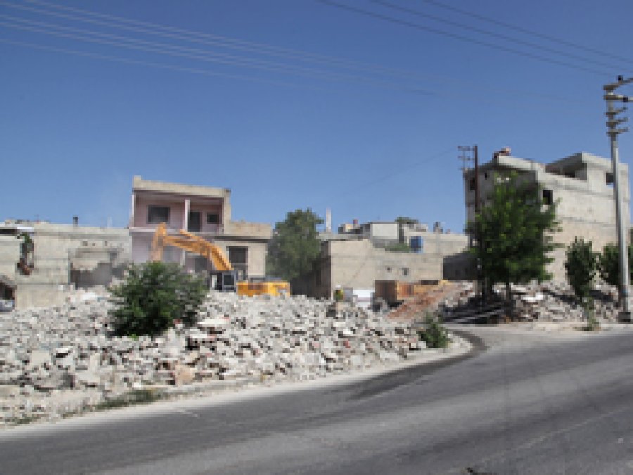 Gaziantep'te kentsel dönüşüm yıkımları başladı