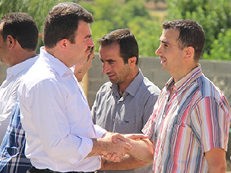 Yavuz'dan Urfa'da hasta ve taziye ziyaretleri