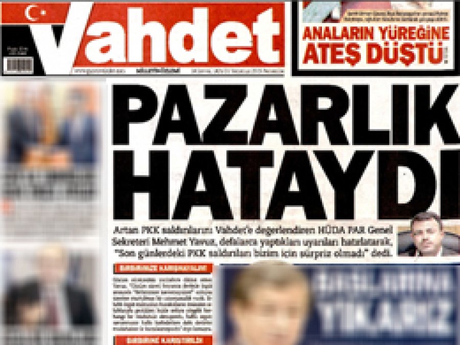 HÜDA PAR'lı Yavuz: 'PKK saldırıları sürpriz değil'