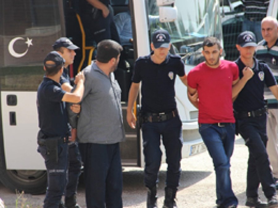 Gaziantep’te gözaltına alınan PKK’liler adliyede