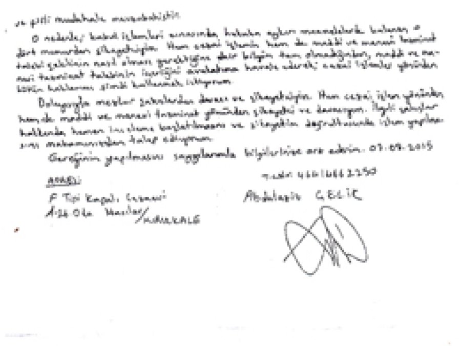 Sincan Cezaevi Guantanamo'yu aratmıyor