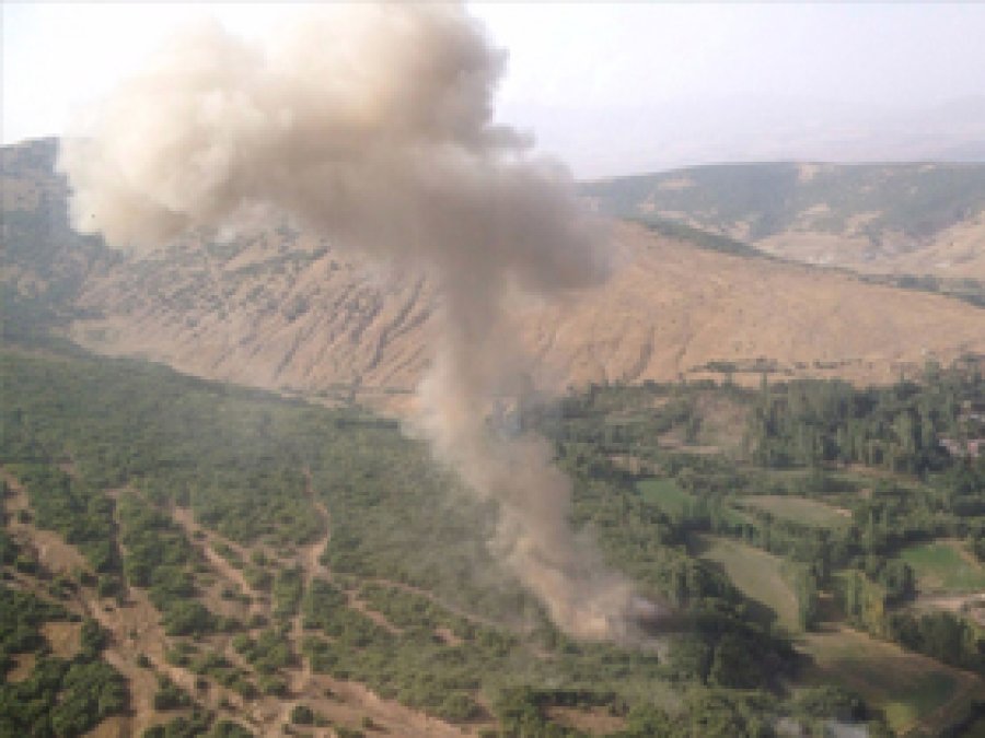 PKK'ye ait 60 ton patlayıcı imha edildi